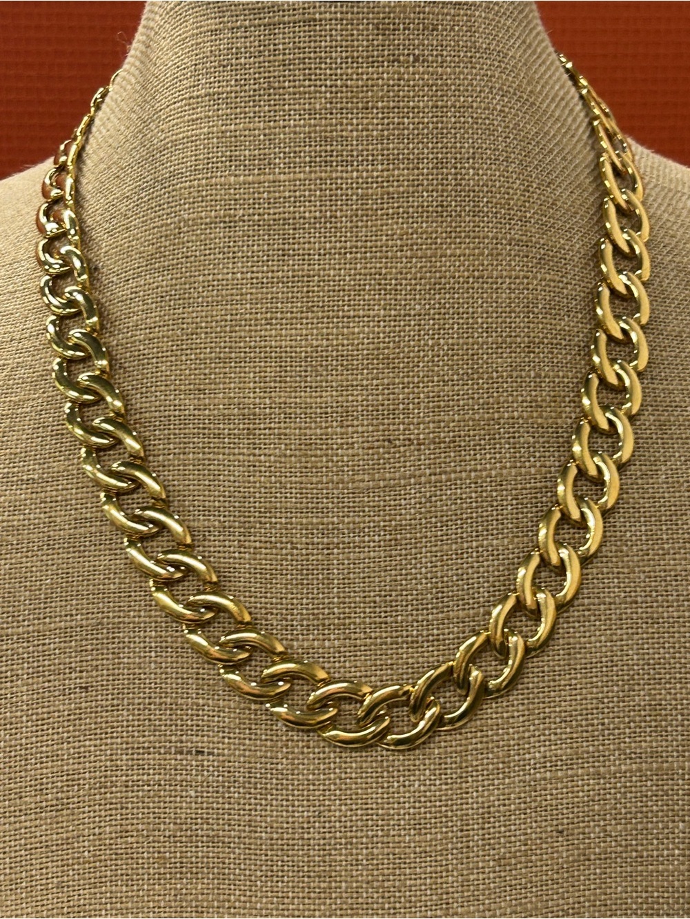 Napier Classic vintage Gold-Tone Curb Chain Necklace - Women's Jewelry